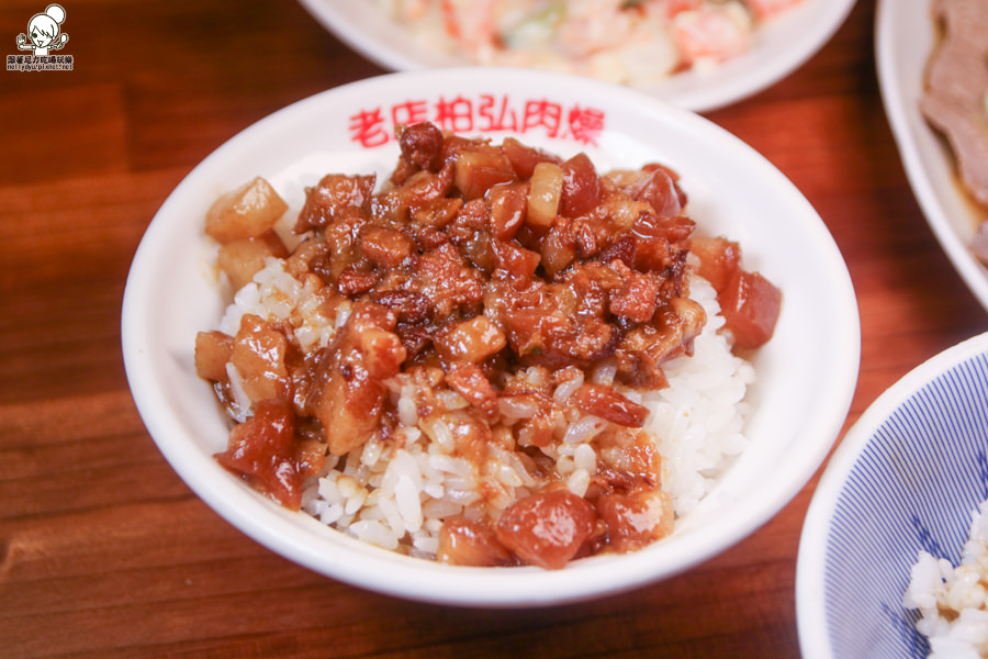 高雄美食 肉燥飯 高雄腿庫飯 老字號美食 老店柏弘肉燥 熱炒 老店