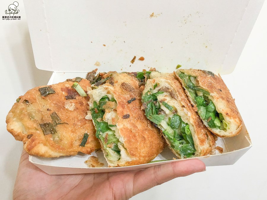  阿惠蔥厚餅 高雄美食 高雄必吃 銅板美食 超夯 排隊