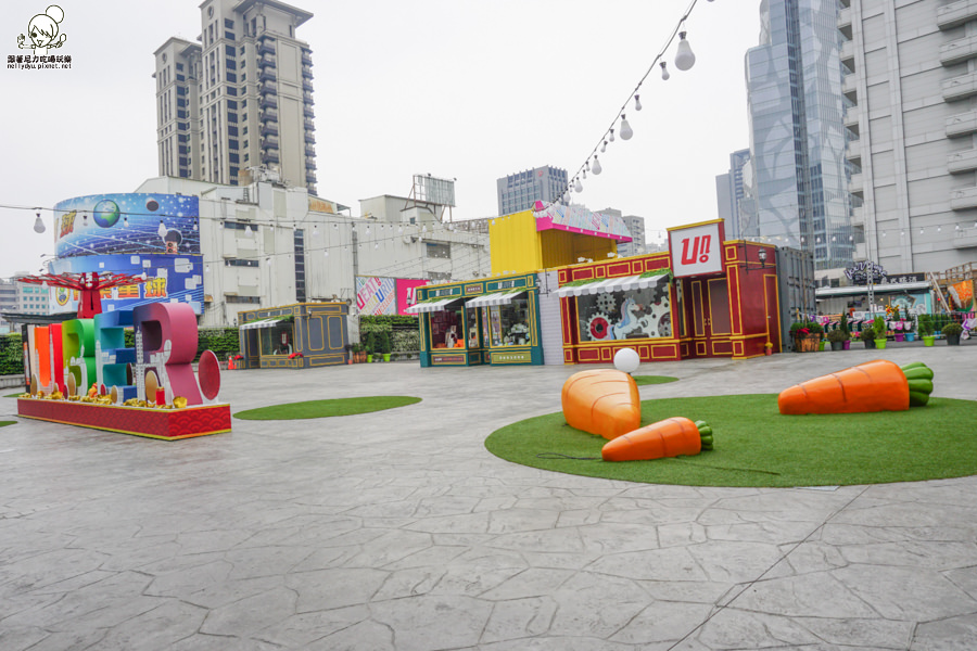 台中UNO貨櫃屋市集 台中景點 台中旅遊 貨櫃 彩色貨櫃