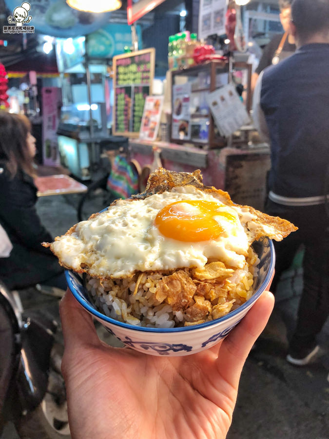 吉林夜市 阿火豬油拌飯 古早味 小吃