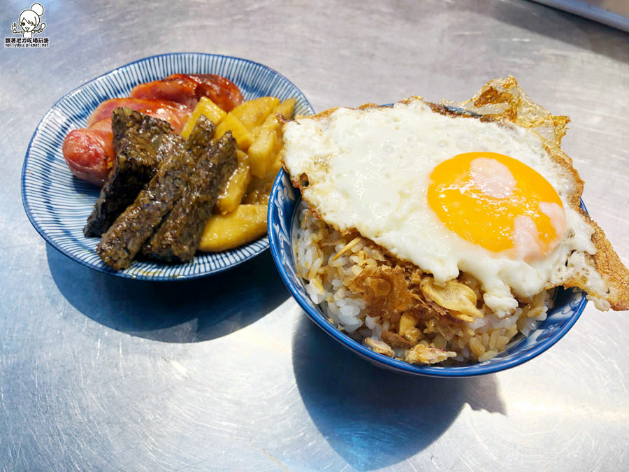 吉林夜市 阿火豬油拌飯 古早味 小吃