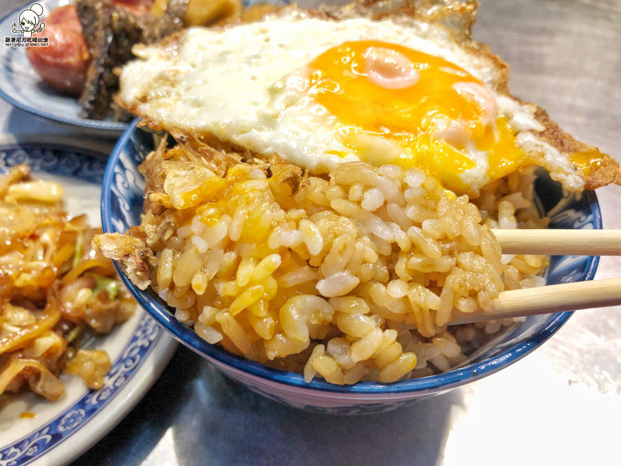 吉林夜市 阿火豬油拌飯 古早味 小吃