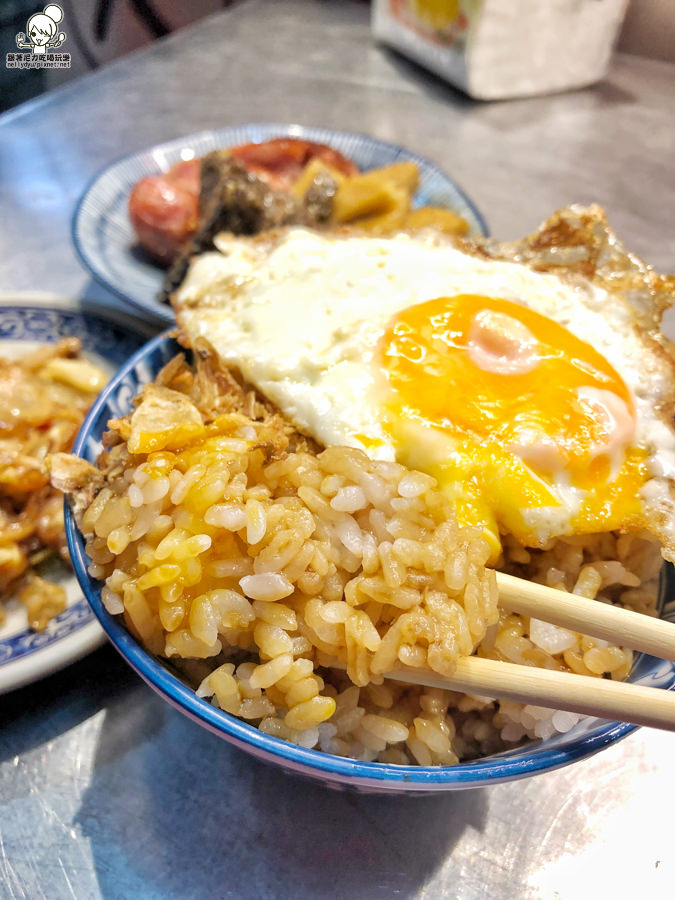 吉林夜市 阿火豬油拌飯 古早味 小吃