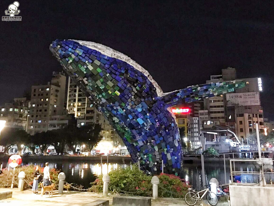 高雄景點 愛河 高雄旅遊 打卡熱點 IG熱點 好拍 愛之鯨