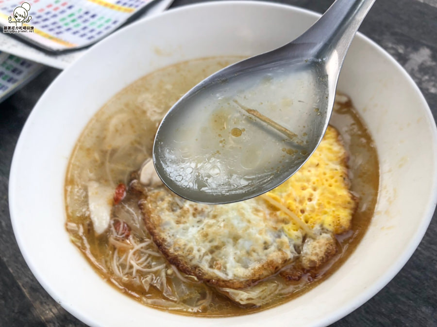 麻油 麻油蛋麵線 麻油麵線 素食 湯品 麵線 麵