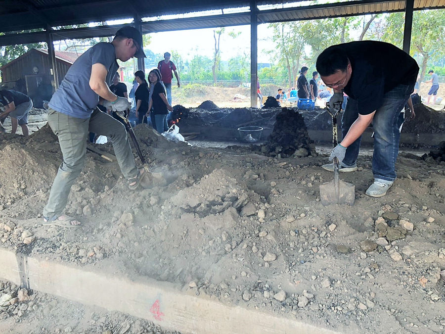 控土窯、焢土窯、烤肉、橋頭糖廠、台糖