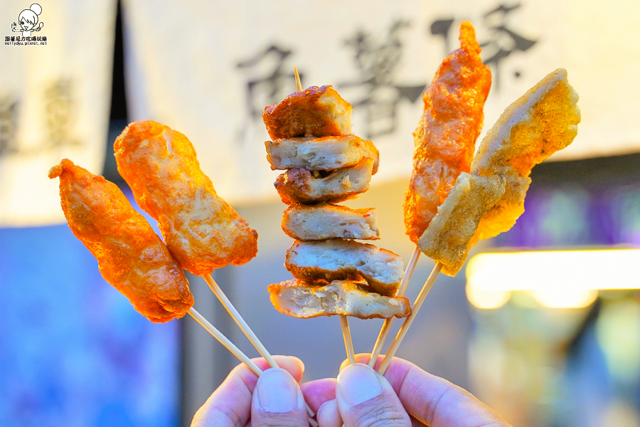 黑輪 古早味 老字號 順順小攤車 魚漿 排隊美食 高雄 瑞豐夜市