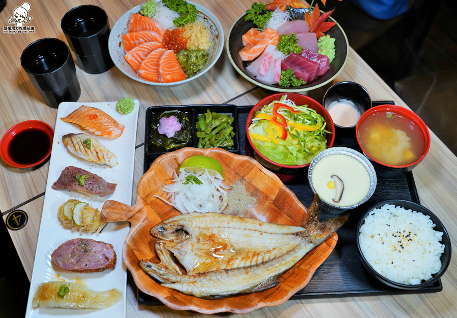 學區美食 日本料理 生魚片 丼飯 定食 聚餐 燒烤 烏龍麵