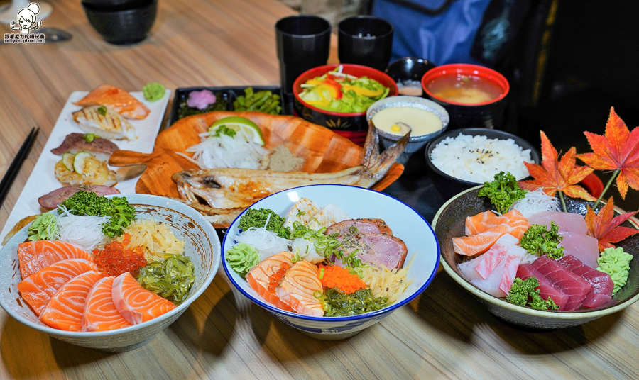 學區美食 日本料理 生魚片 丼飯 定食 聚餐 燒烤 烏龍麵