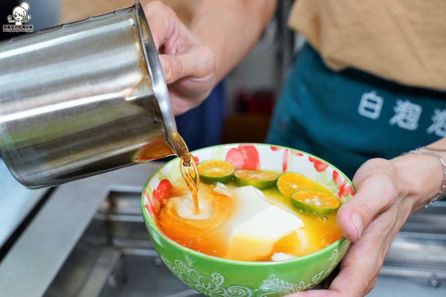 彩色粉粿 古早味 冰品 豆花 挫冰 超人氣 金桔 排隊 高雄 美食