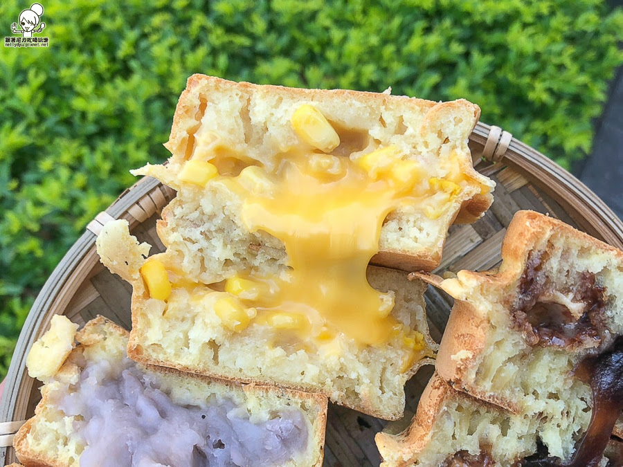 高雄紅豆餅 高雄車輪餅 好吃 美食 甜點 爆餡料 必吃 武廟市場