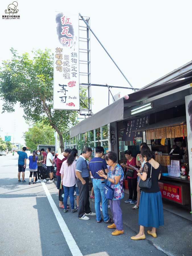 台南美食 炸蝦定食 南科 必吃 大份量 日式料理 美食 排隊