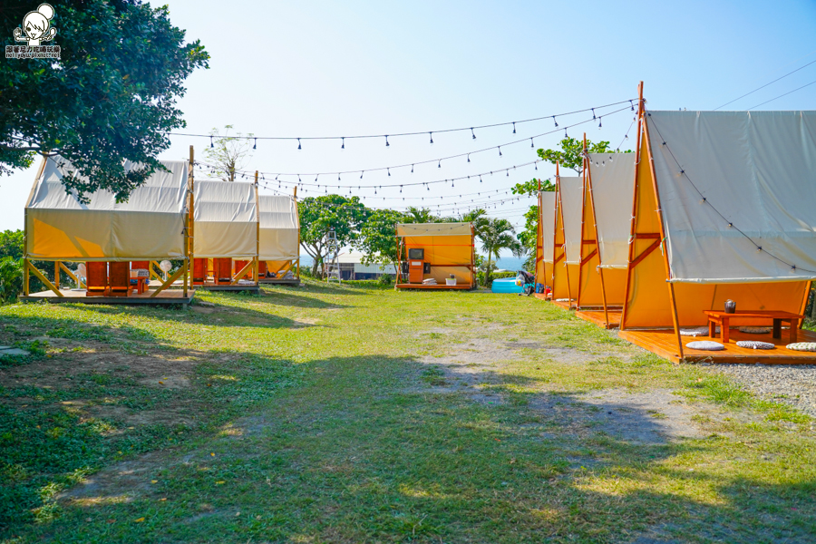 Hi Umi Village_嗨海莊園聚落 高雄景點 旅遊 彌陀 巷弄 低調 帳棚 野餐 親子 玩樂