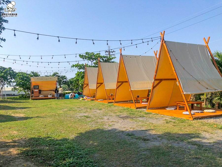 Hi Umi Village_嗨海莊園聚落 高雄景點 旅遊 彌陀 巷弄 低調 帳棚 野餐 親子 玩樂