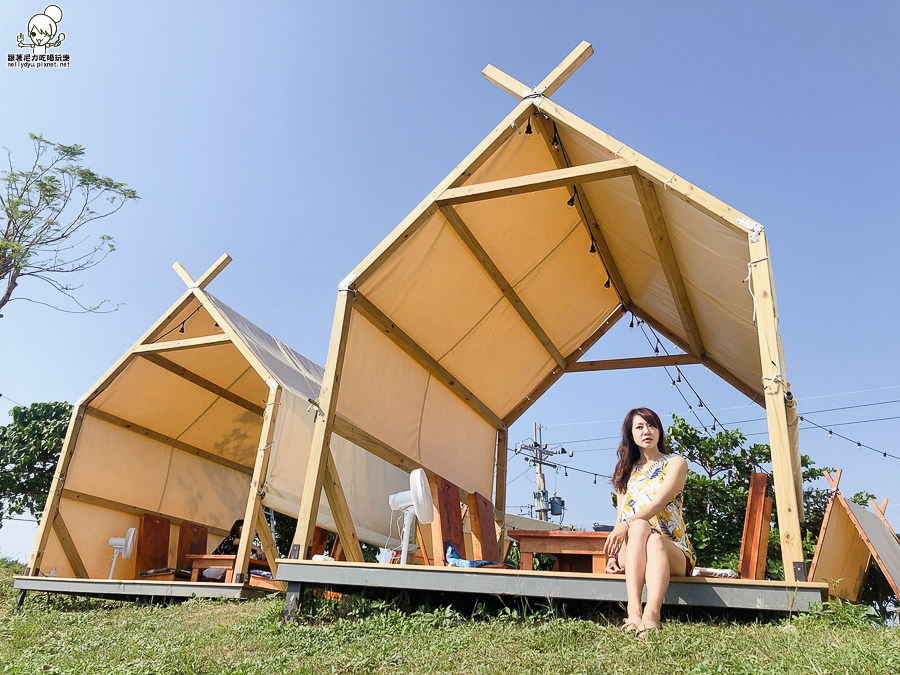 Hi Umi Village_嗨海莊園聚落 高雄景點 旅遊 彌陀 巷弄 低調 帳棚 野餐 親子 玩樂