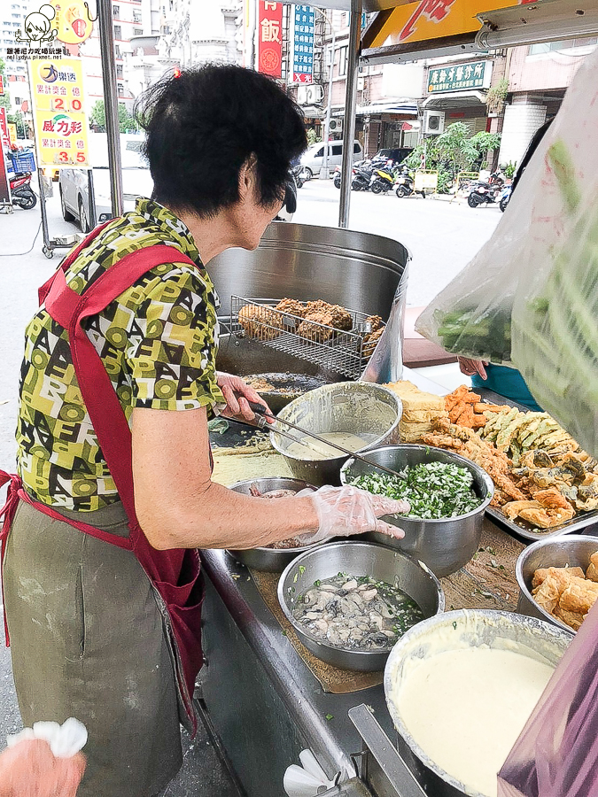 傳統手工炸年糕 莊嫂蚵嗲 正忠市場 小吃 炸物 下午茶 台式小吃 