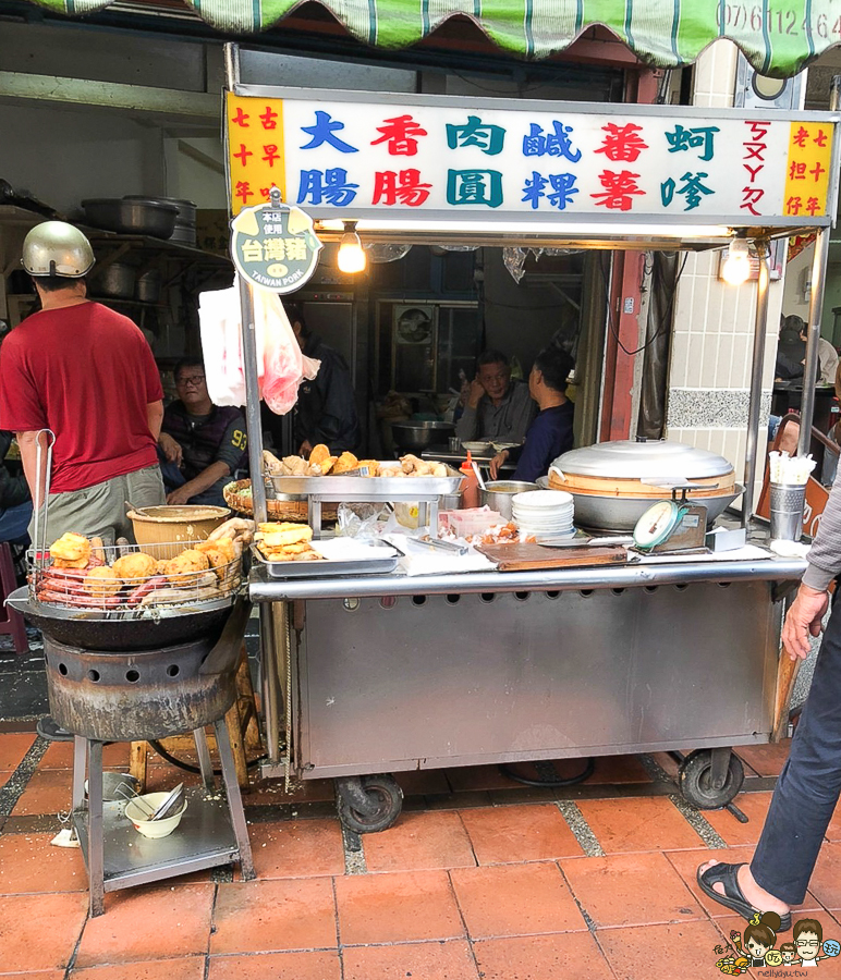 橋頭市場美食橋頭七十年老担仔 飄香超人氣在地炸物小吃 跟著尼力吃喝玩樂 親子生活