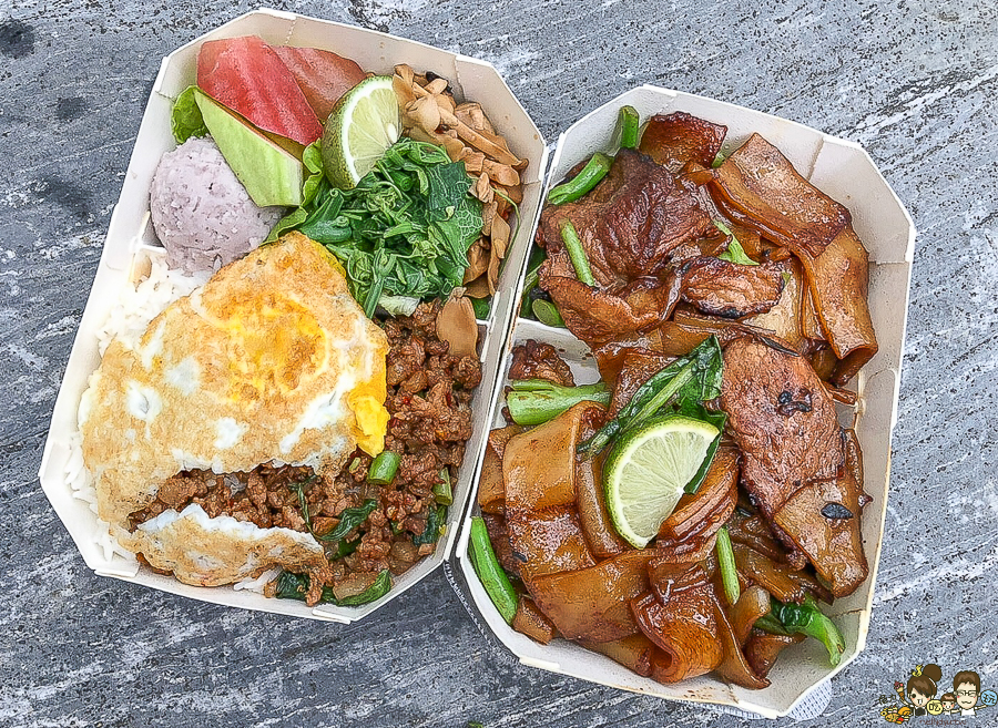 泰國料理 龍華市場 異國 高雄美食 必吃 排隊 餐盒 便當 泰式