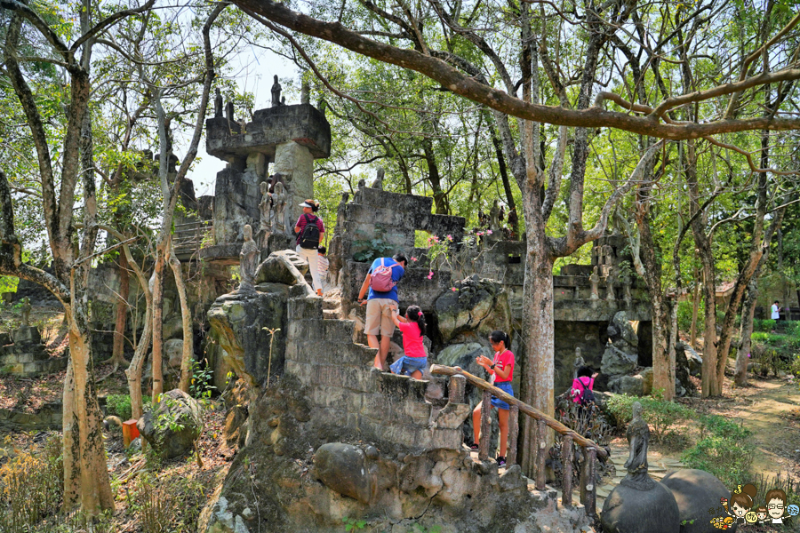 楠西萬佛寺|台南旅遊景點、台版吳哥窟.免費玩樂 台南好玩 親子 踏青 旅遊