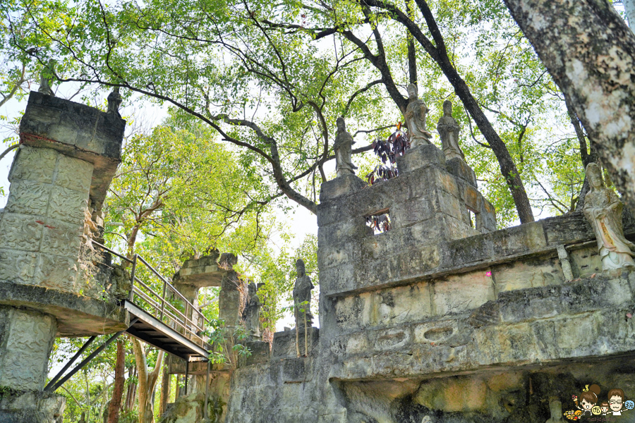 楠西萬佛寺|台南旅遊景點、台版吳哥窟.免費玩樂 台南好玩 親子 踏青 旅遊