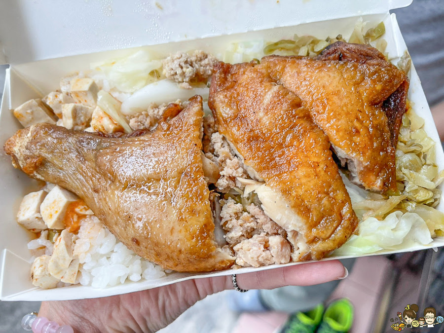夜上海 排骨飯 雞腿飯 懷舊 便當 苓雅市場 高雄美食 老字號