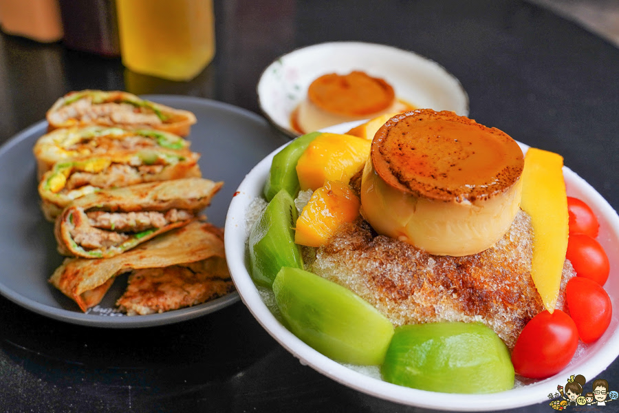 焦糖布丁 好吃 創意 古早味麵糊蛋餅 福淳 土地公愛吃 麻糬 布丁 高雄 伴手禮