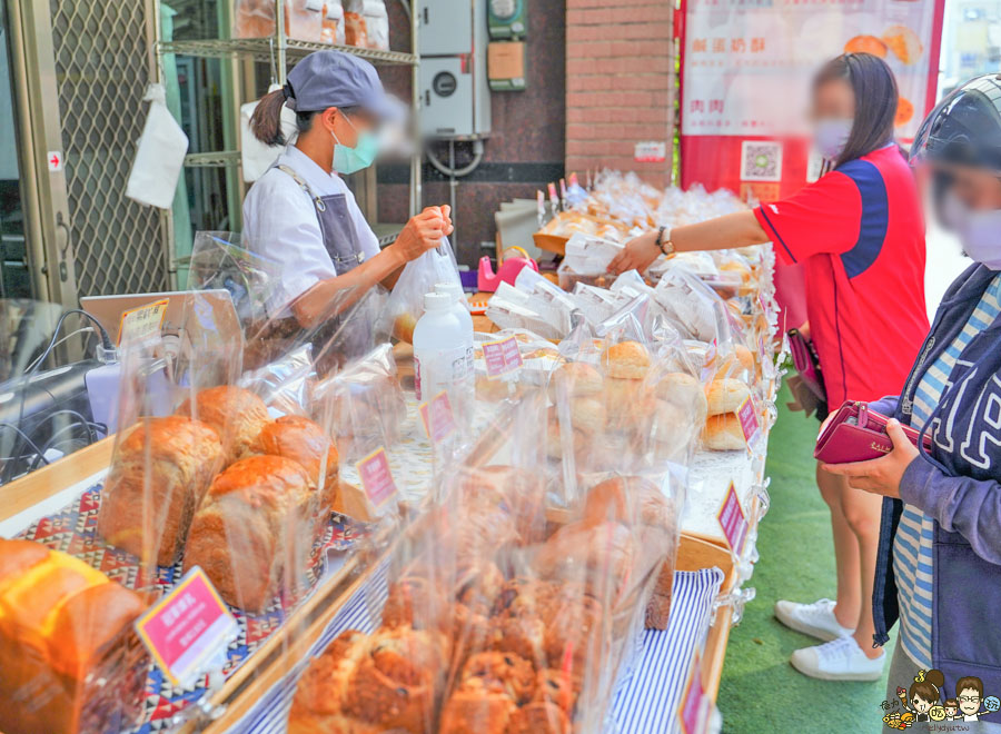 台南美食 排隊 限量 快閃 麵包 點心 蛋糕 吐司 伴手禮 好吃 女子麥面包