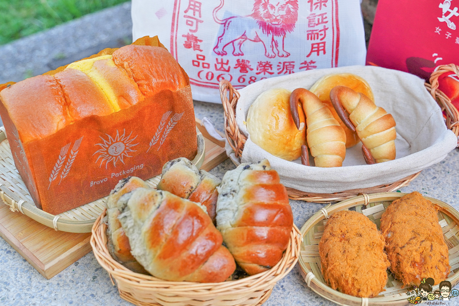 台南美食 排隊 限量 快閃 麵包 點心 蛋糕 吐司 伴手禮 好吃 女子麥面包