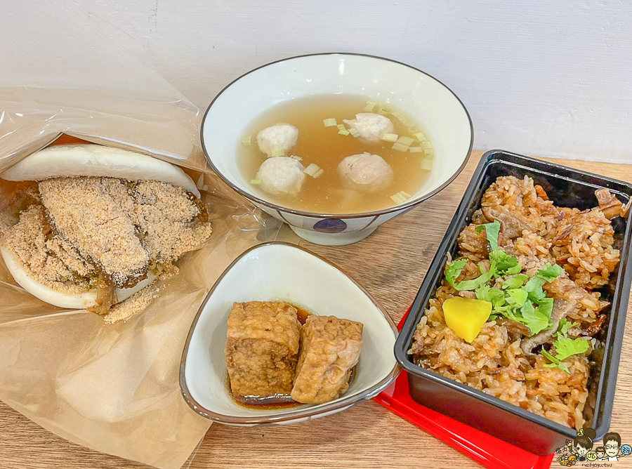 伍•伴|油飯 刈包 高雄美食 外送 外帶 好吃 湯 油飯 好吃 傳統