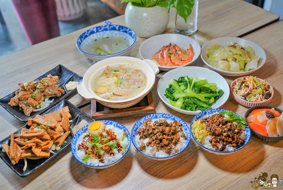 餐盒 外帶美食 外帶餐盒 防疫美食 肉燥飯 麻辣鴨血 恆田手切滷肉飯 高雄美食 巨蛋美食