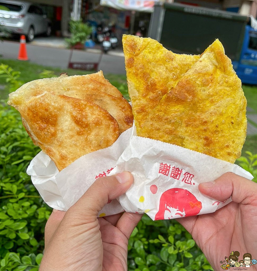 蔥油餅 蔥餅 抓餅 咖哩 原味 小港美食 小港必吃 高雄美食 銅板美食 10元