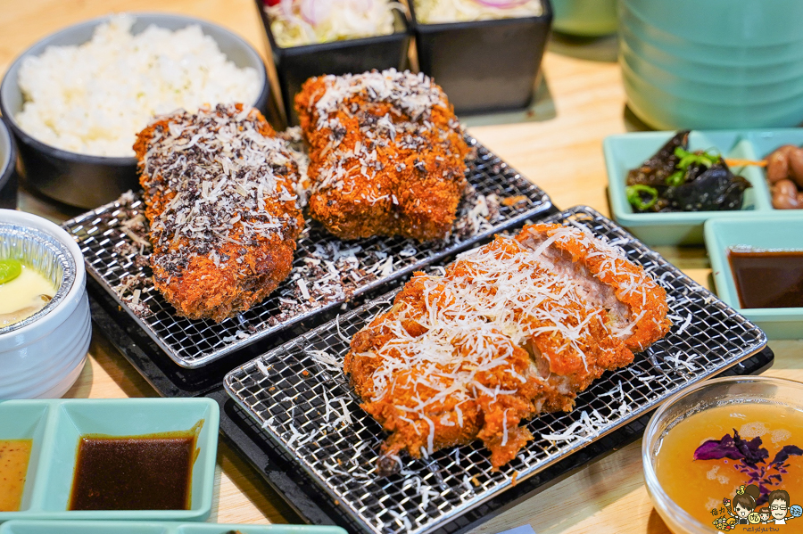 高雄豬排 炸豬排 好吃豬排 榴槤豬排 日式 定食 套餐 CP值 免費續 高雄美食