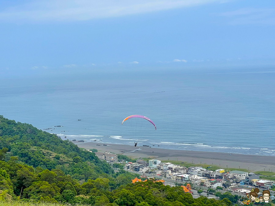 宜蘭飛行傘 旅遊 景點 外澳 沙灘 海景 外海