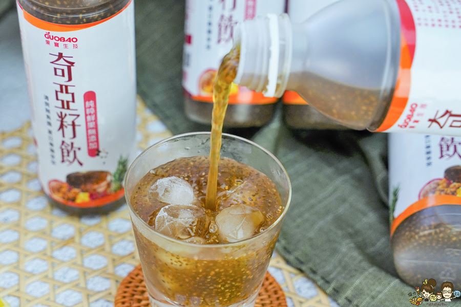 果寶歡酵 奇亞籽 酵素 天然 有機 大人小孩 上班族 補充 營養 蛋白質 