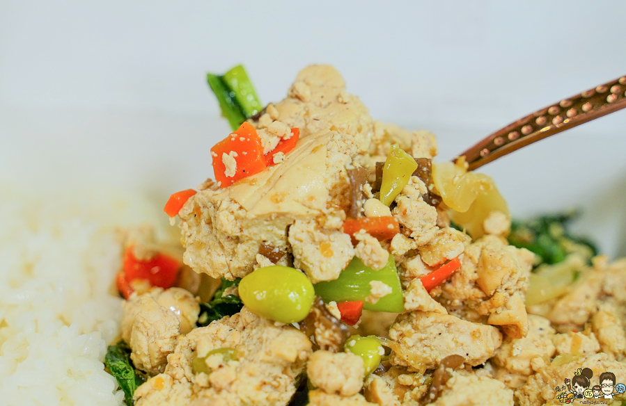 豆腐飯 艾波廚房 餐盒 健康 養生 營養 蛋白質 高雄必吃