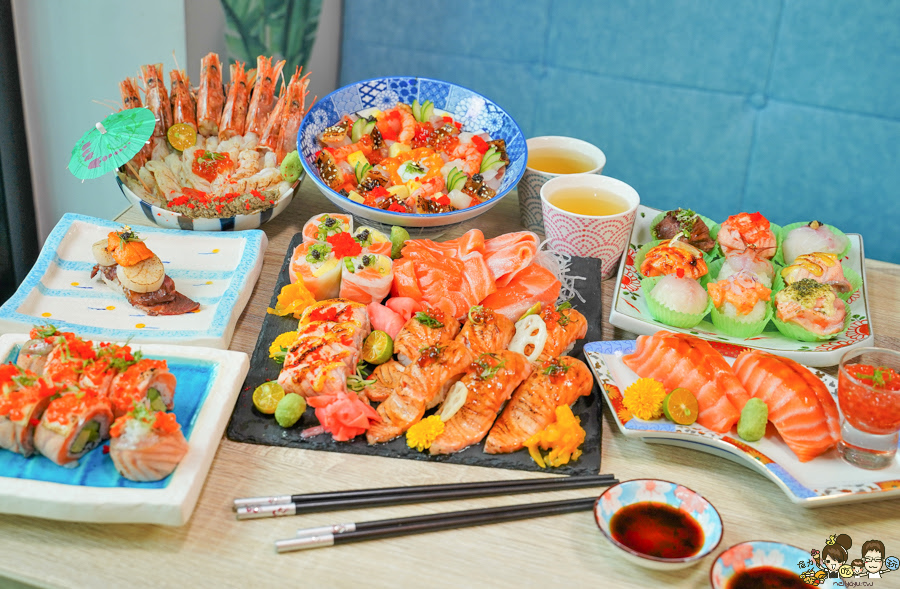 台南 鮭魚 浮誇鮭魚 好吃 鮭魚控 壽司 日式料理 網美 台南美食 最浮誇