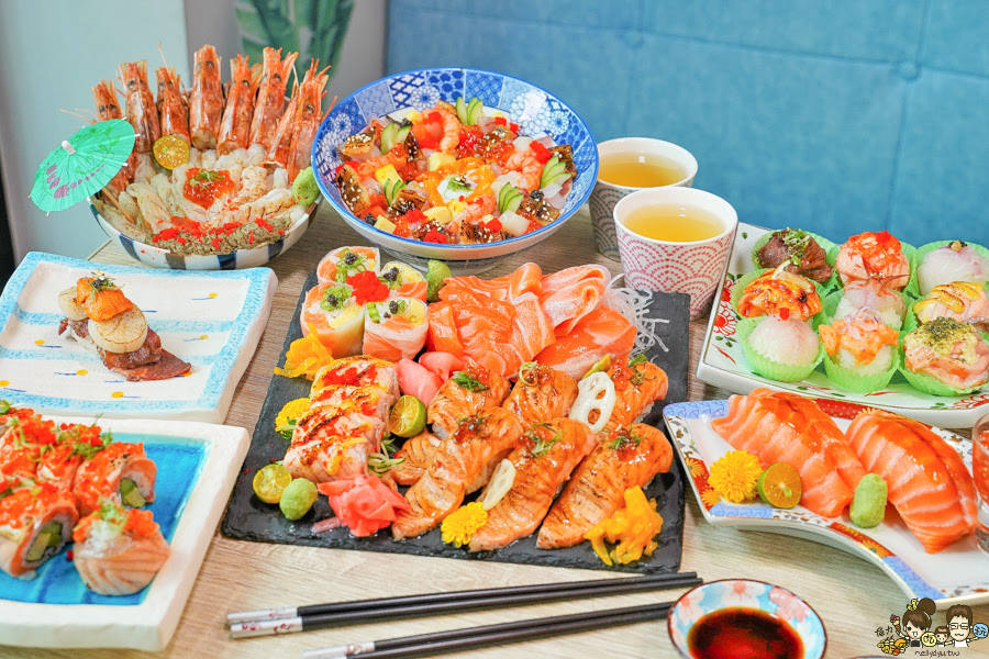 台南 鮭魚 浮誇鮭魚 好吃 鮭魚控 壽司 日式料理 網美 台南美食 最浮誇