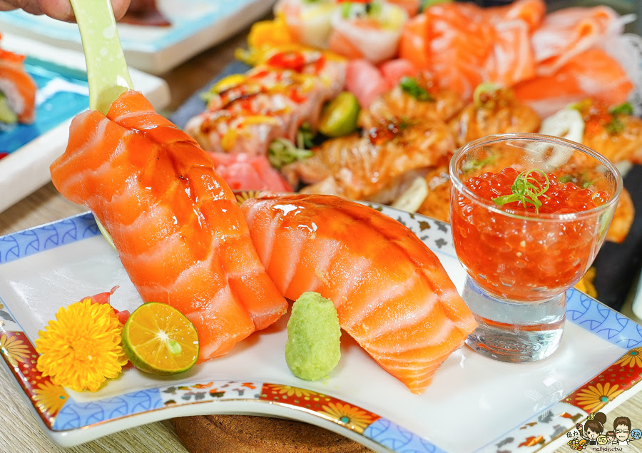 台南 鮭魚 浮誇鮭魚 好吃 鮭魚控 壽司 日式料理 網美 台南美食 最浮誇