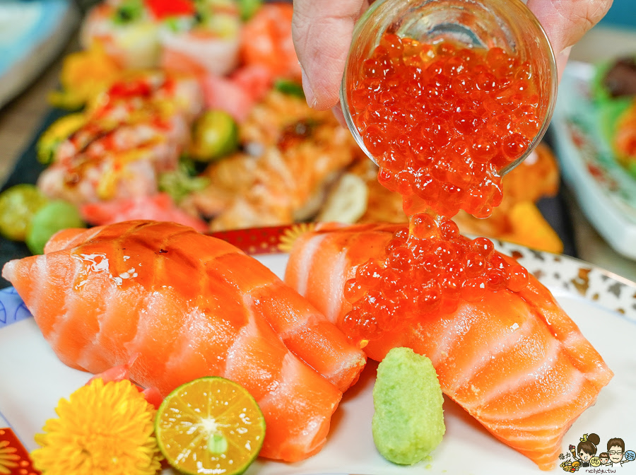 台南 鮭魚 浮誇鮭魚 好吃 鮭魚控 壽司 日式料理 網美 台南美食 最浮誇