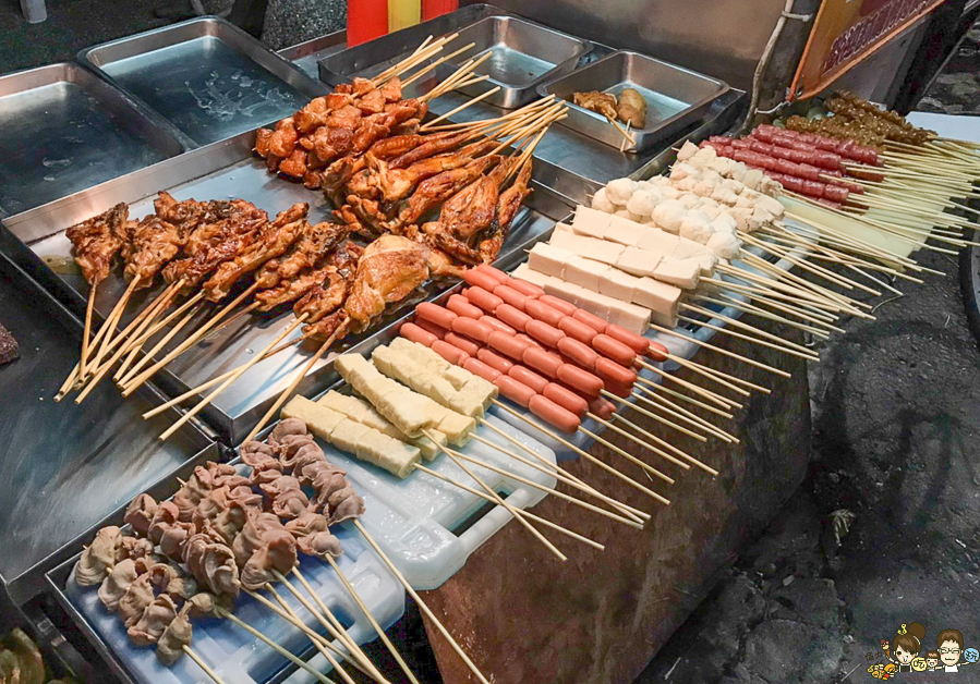 高雄燒烤 串燒 銅板美食 消夜 晚餐 必吃 老店 老字號 哈瑪星 西子灣