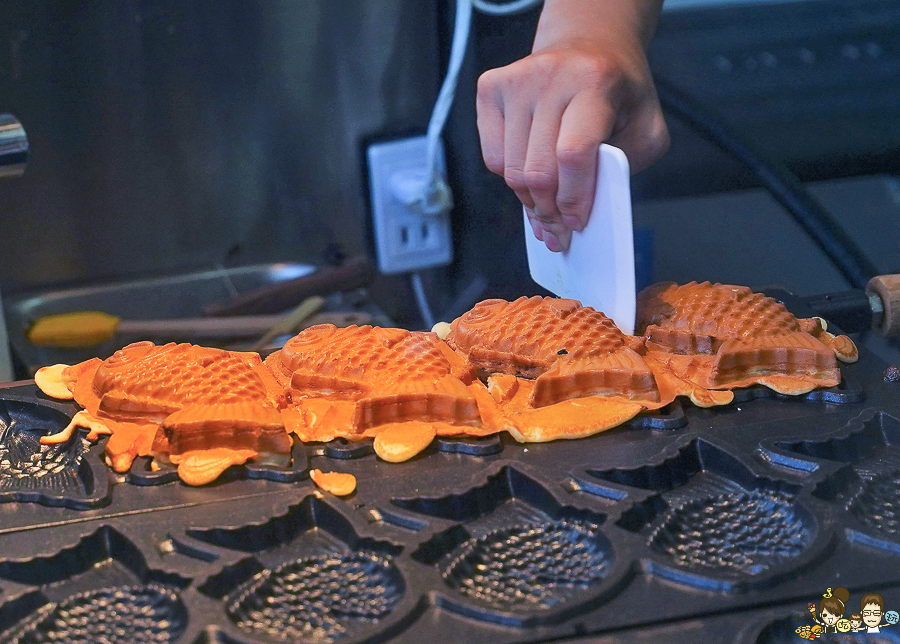 鯛魚燒 下午茶 甜點 美食 夜市 鯛日堂 道地美食 日本 日式 鮮乳