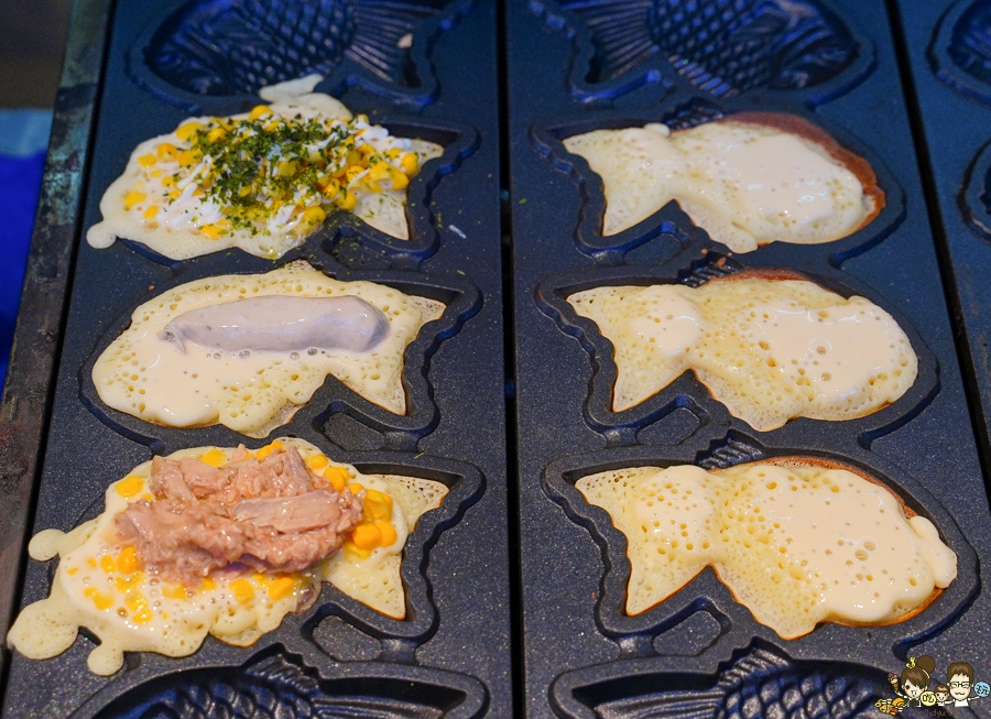 鯛魚燒 下午茶 甜點 美食 夜市 鯛日堂 道地美食 日本 日式 鮮乳