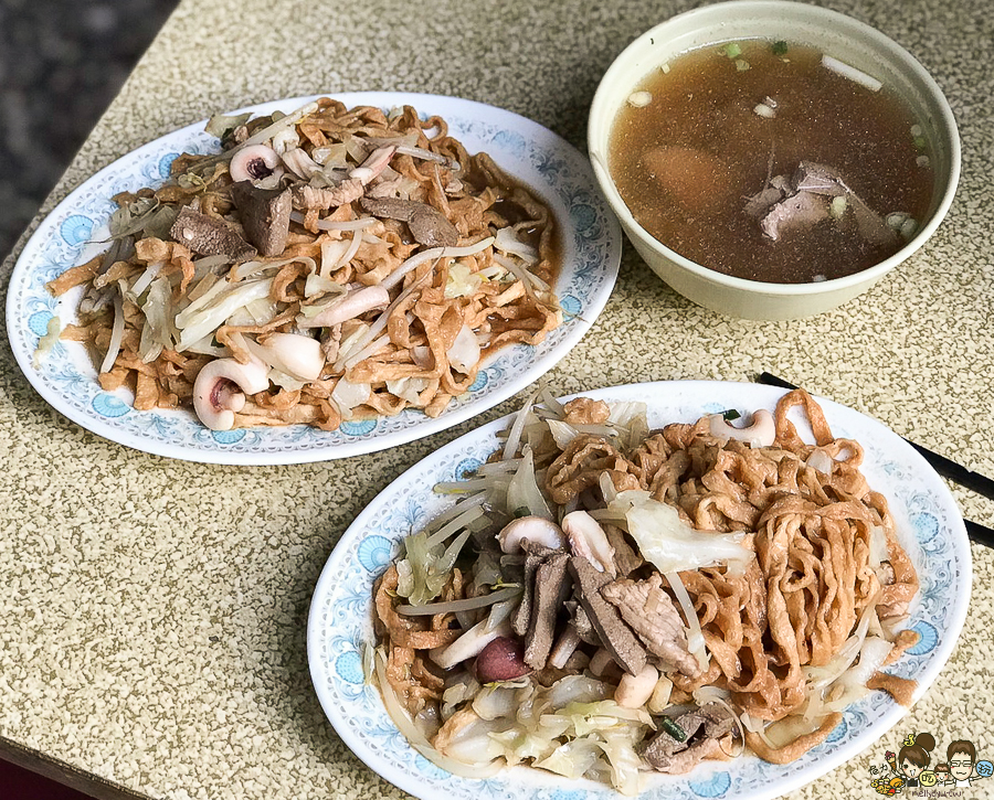 阿婆意麵 學區美食 銅板美食 必吃 意麵 麵食 路邊攤 高雄美食 老店 老字號 必吃