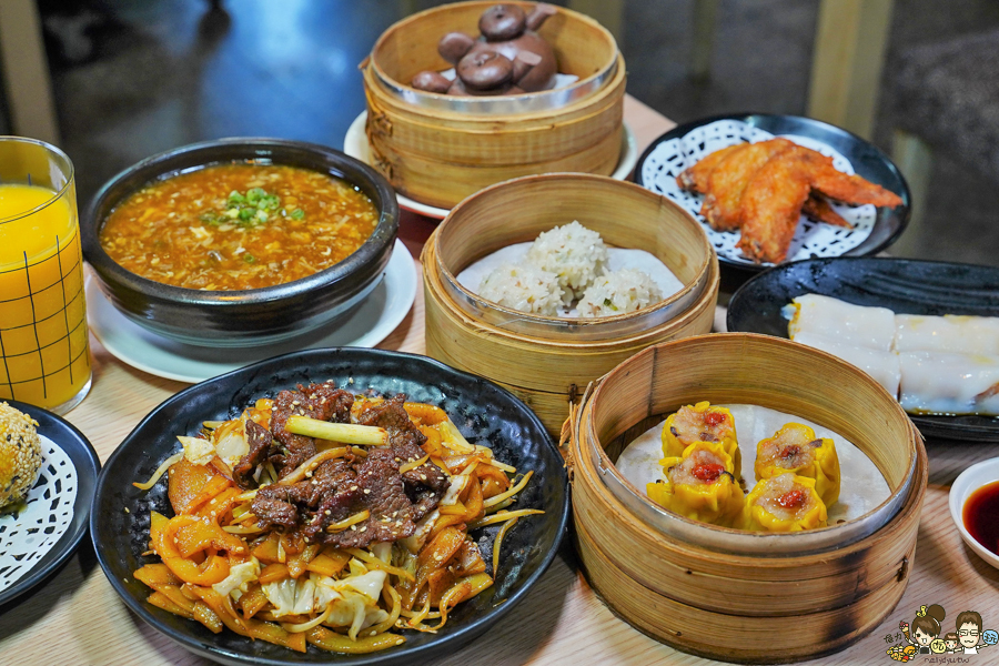 高雄港點 港式美食 蒸籠 撈麵 獨門 特色 平價 吉林夜市 葛萊食味本舖