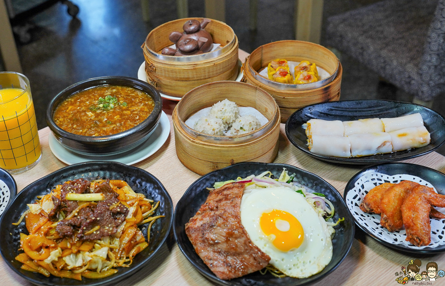 高雄港點 港式美食 蒸籠 撈麵 獨門 特色 平價 吉林夜市 葛萊食味本舖