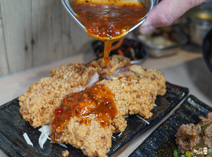 百濟 烤肉飯 夢時代 美食 美食街 親子 套餐 親民 前鎮美食