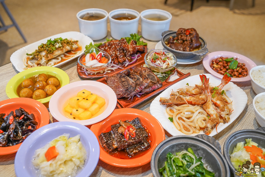 夢時代 美食 聚餐 家庭聚會 定食 套餐 公司聚餐 好吃 台灣小吃 家常料理 功夫菜色