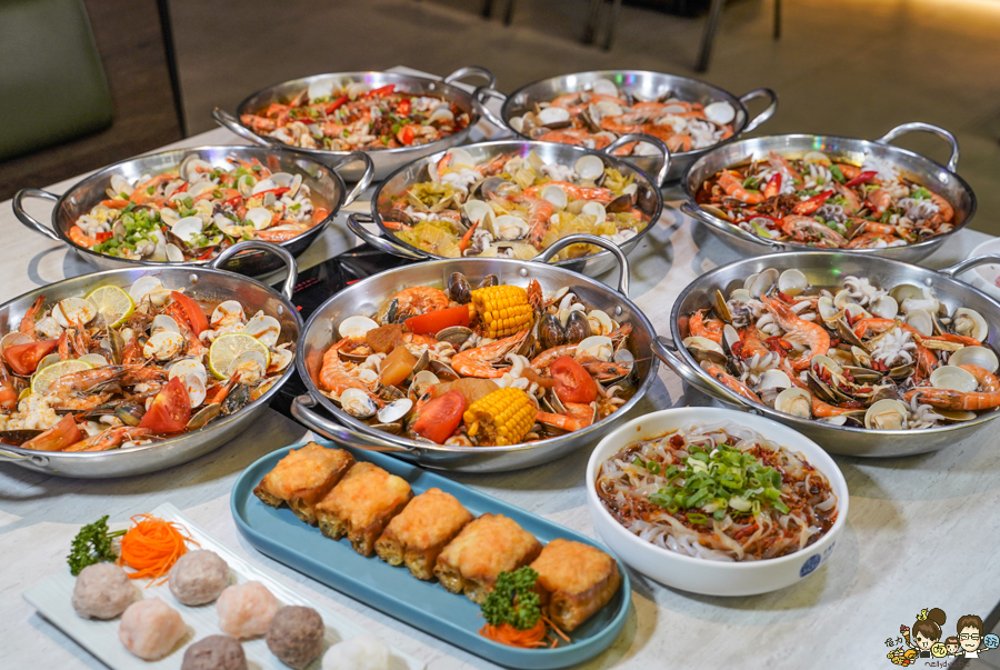 海鮮吃到飽 火鍋 鍋物 高雄火鍋 聚餐 約會 春囍 火鍋推薦 必吃 