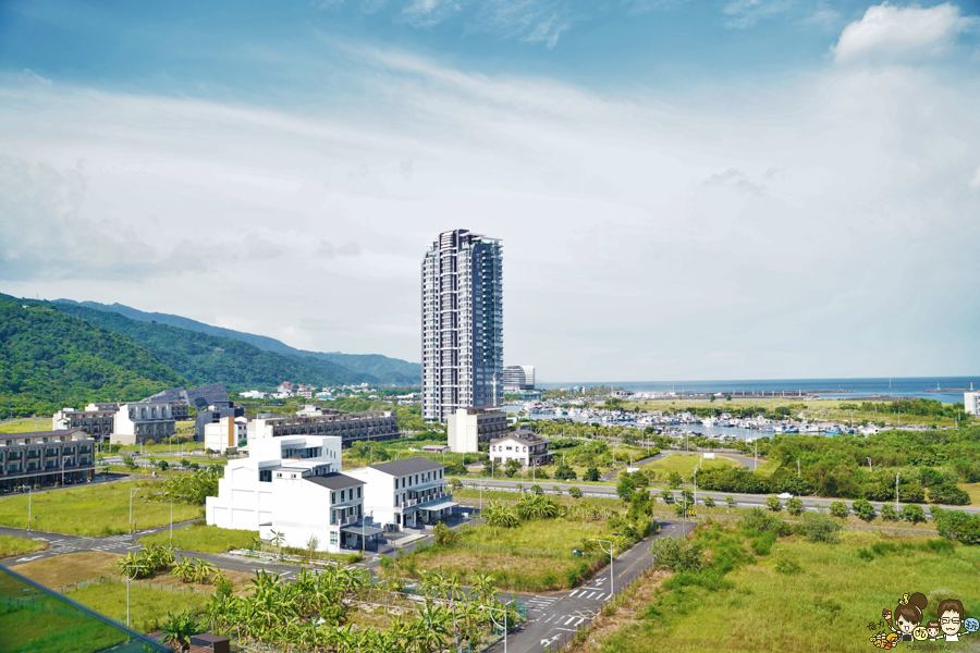 宜蘭住宿 頭城 好玩 親子 訂房 推薦住宿 家庭 景致 龜山島 蘭陽平原 蘭陽烏石港海景酒店