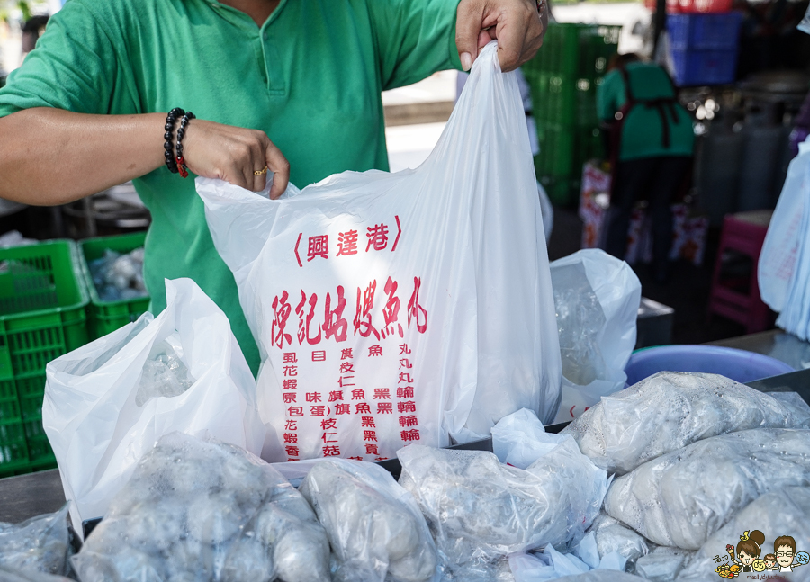 魚丸 虱目魚 旗魚 手工黑輪 興達港 美食 必吃 伴手禮 銅板美食 陳記魚丸 陳記姑嫂魚丸 